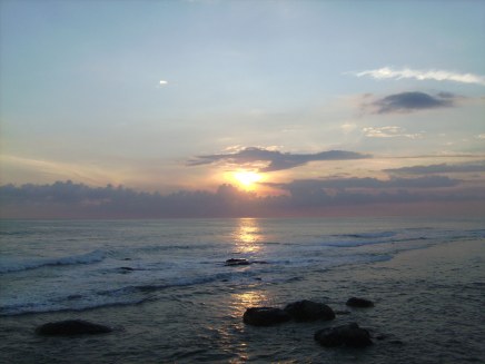 Pastel sunsets from the old Dutch fort in Galle.
